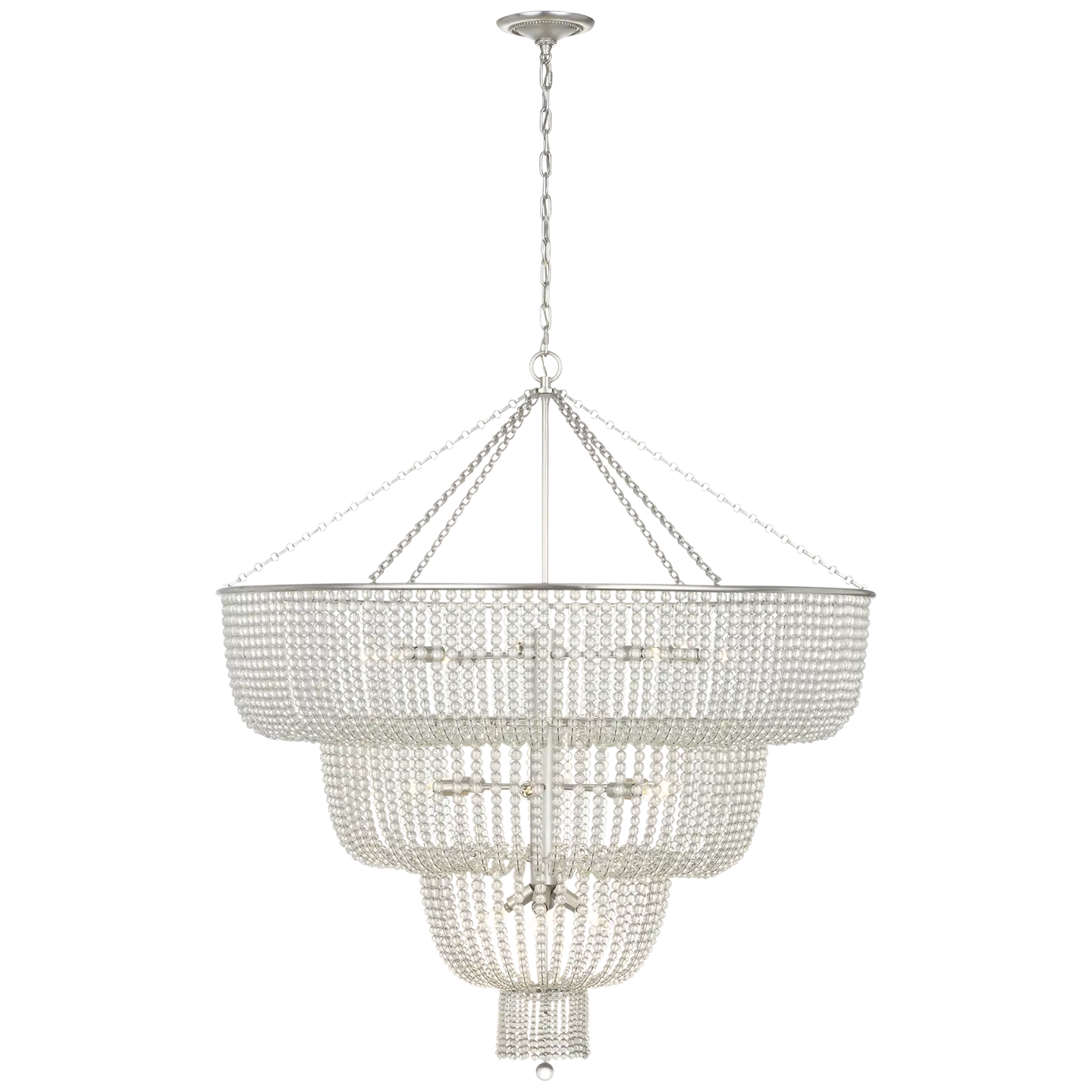 VISUAL COMFORT SIGNATURE, JACQUELINE BASKET CHANDELIER, CHANDELIER LIGHT