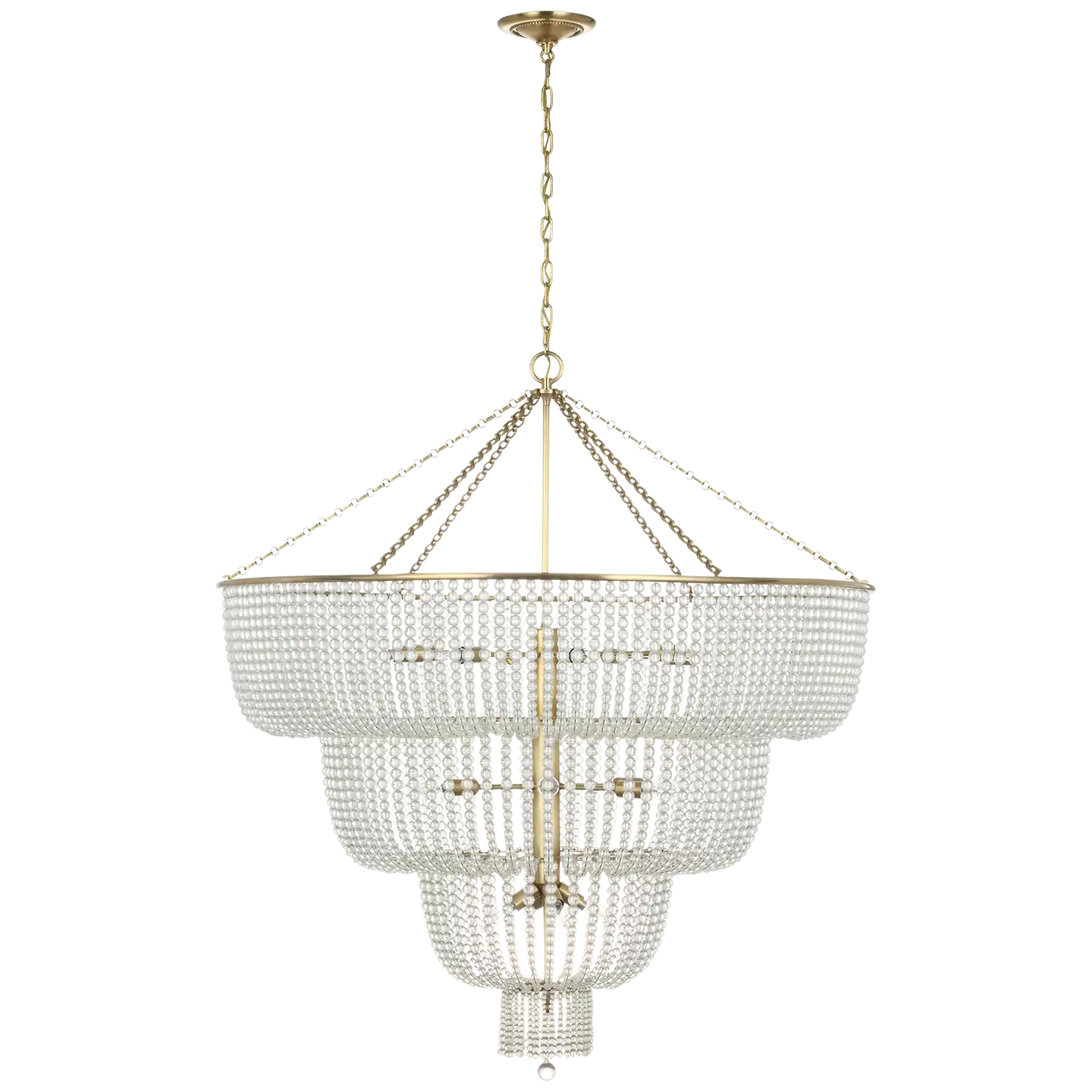 VISUAL COMFORT SIGNATURE, JACQUELINE BASKET CHANDELIER, CHANDELIER LIGHT