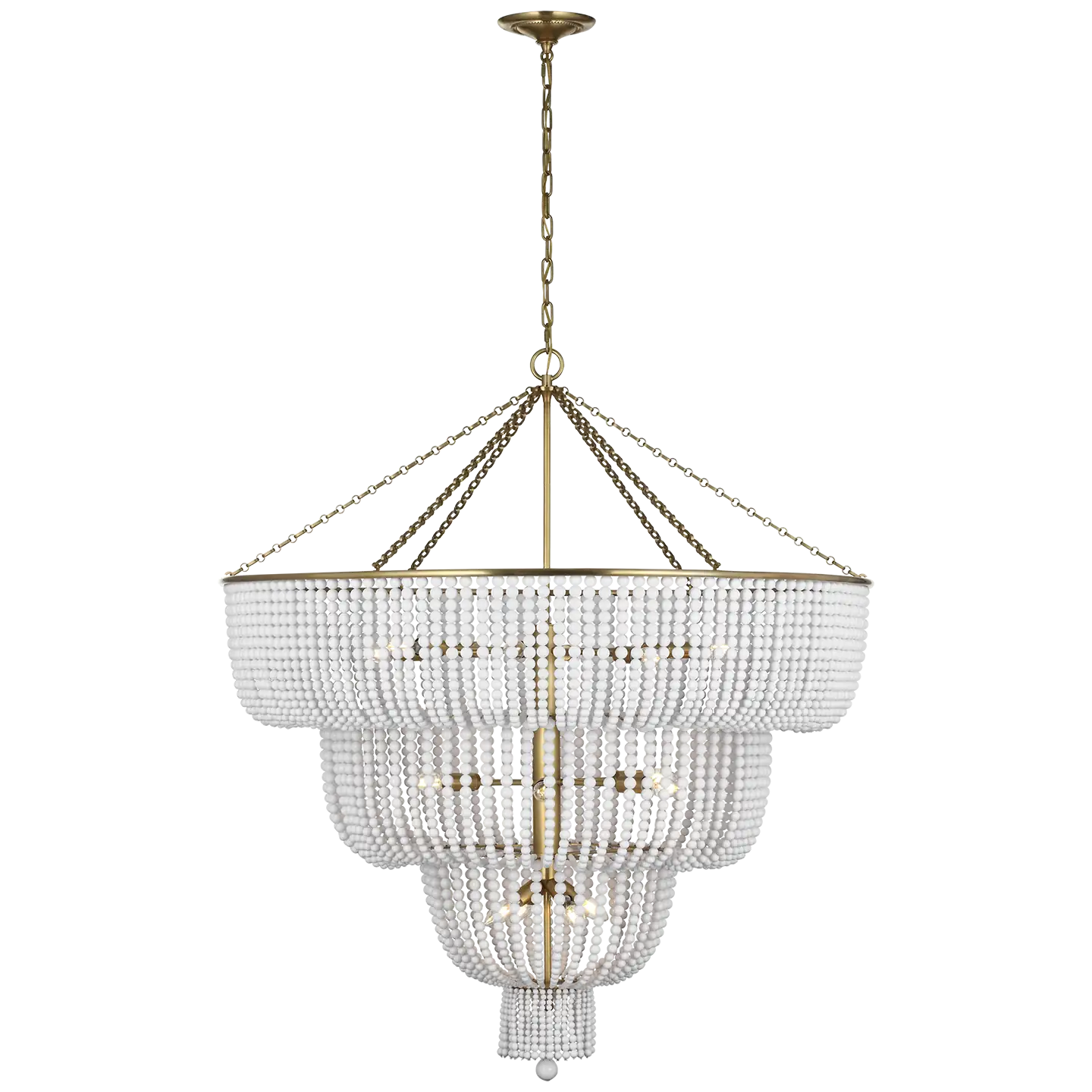 VISUAL COMFORT SIGNATURE, JACQUELINE BASKET CHANDELIER, CHANDELIER LIGHT