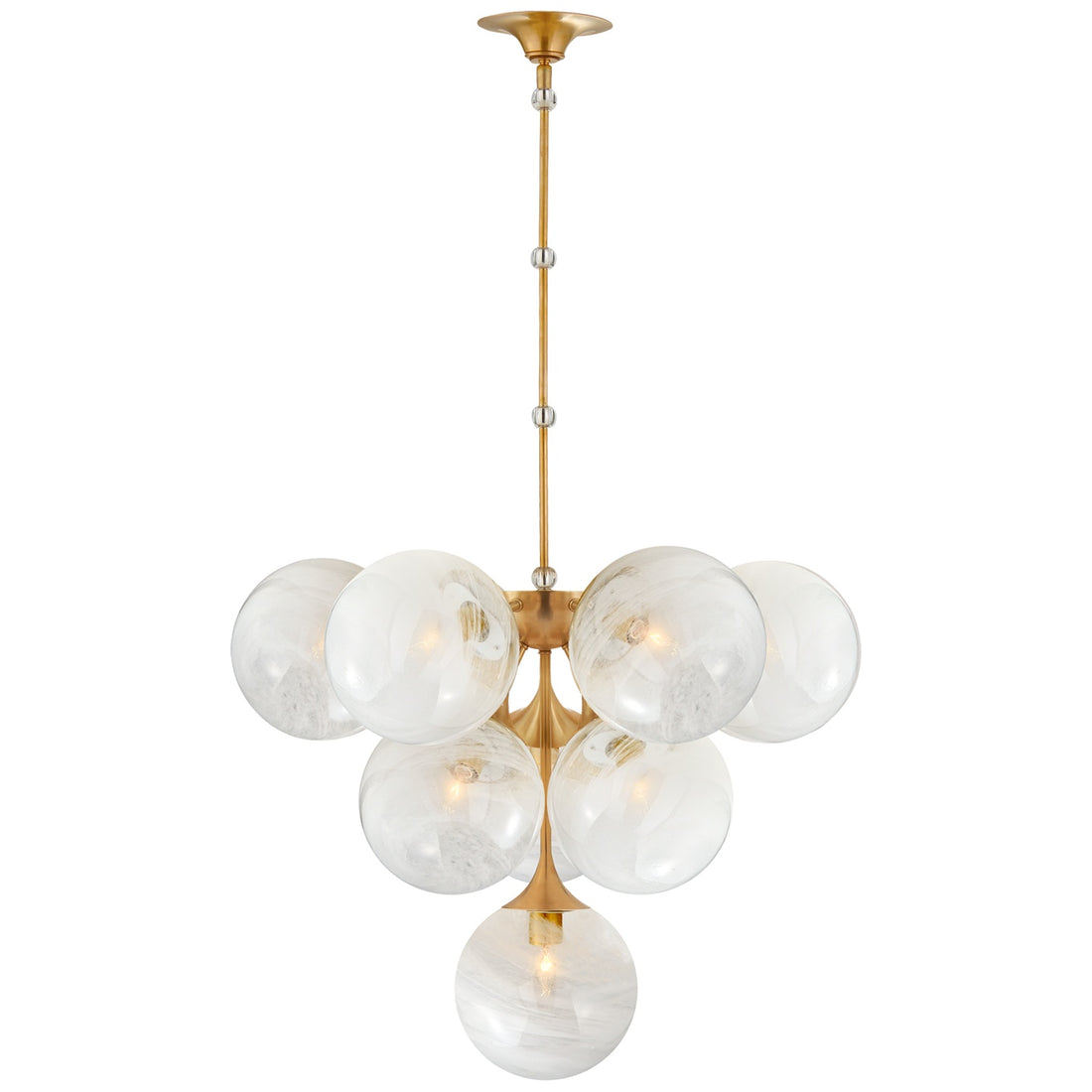 VISUAL COMFORT SIGNATURE, CRISTOL TIERED CHANDELIER, CHANDELIER LIGHT