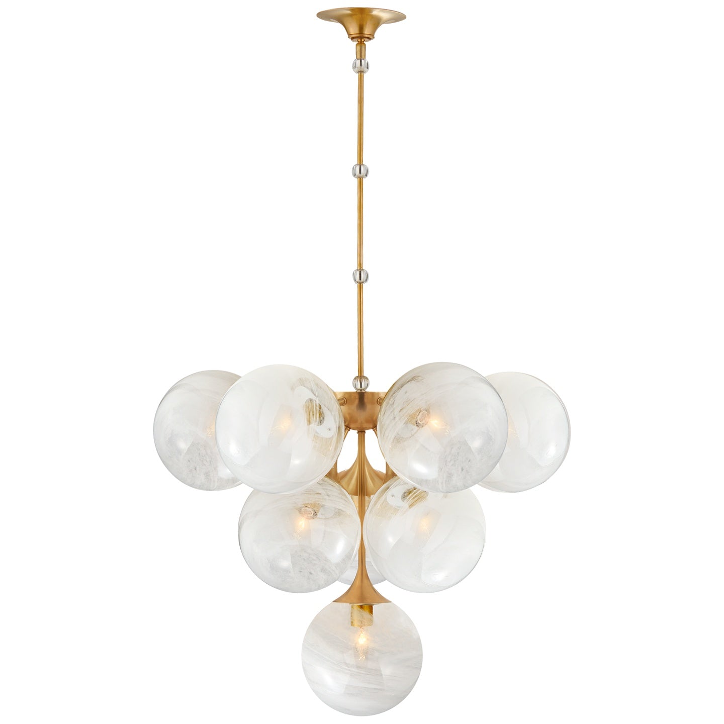 VISUAL COMFORT SIGNATURE, CRISTOL TIERED CHANDELIER, CHANDELIER LIGHT