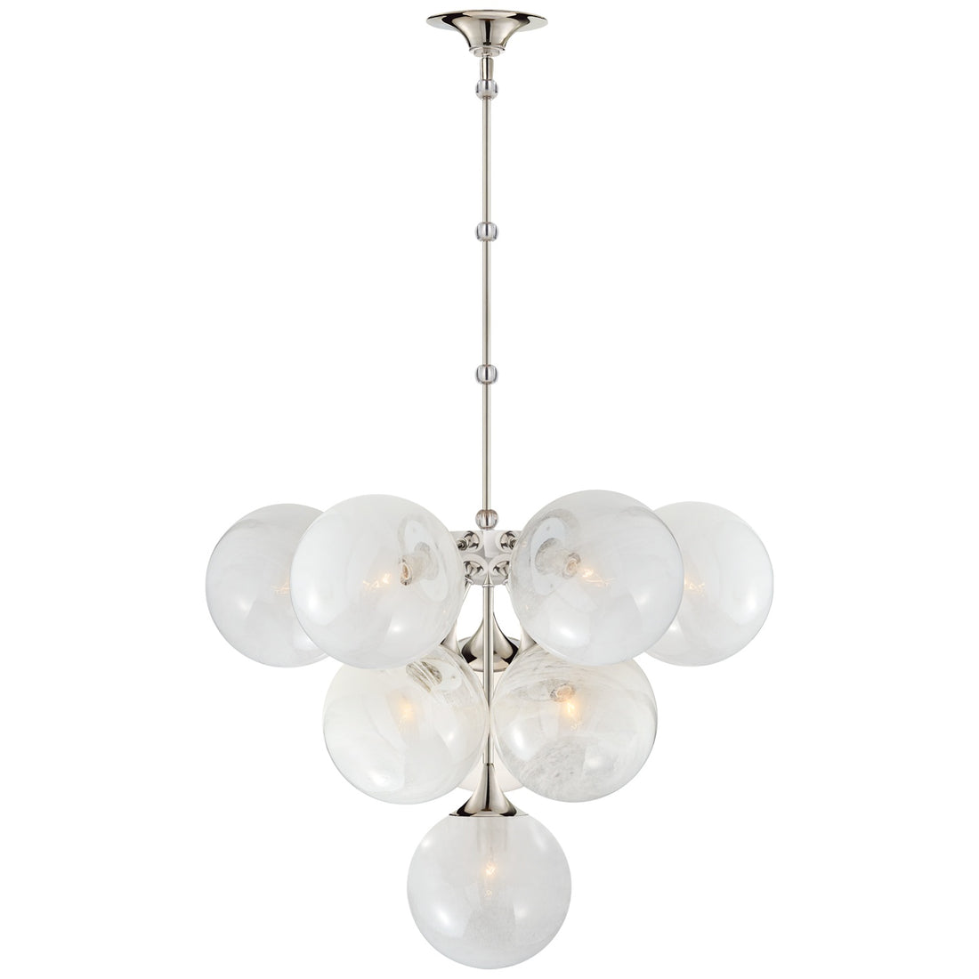 VISUAL COMFORT SIGNATURE, CRISTOL TIERED CHANDELIER, CHANDELIER LIGHT