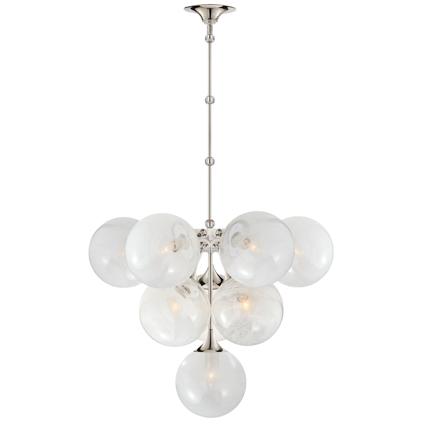 VISUAL COMFORT SIGNATURE, CRISTOL TIERED CHANDELIER, CHANDELIER LIGHT