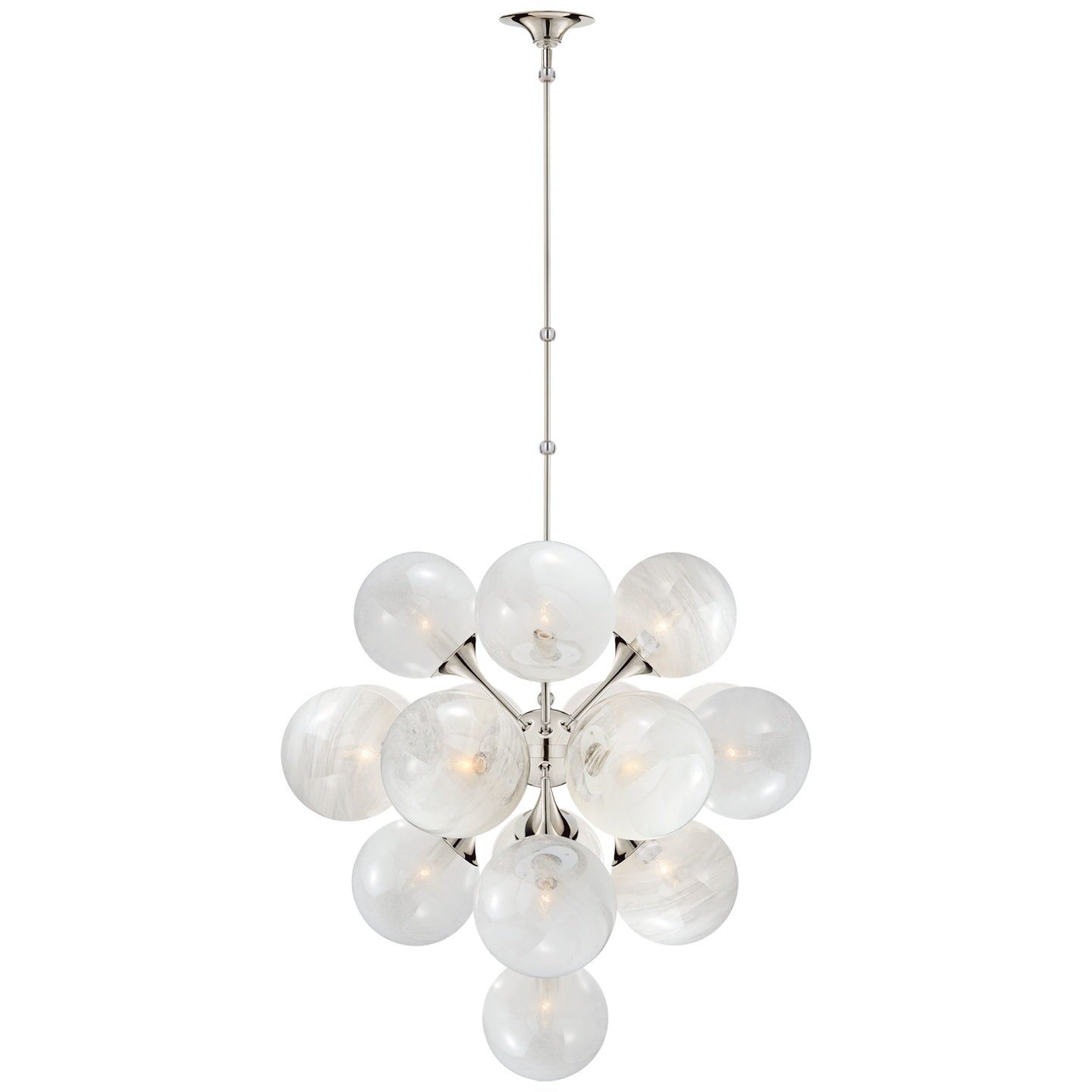 VISUAL COMFORT SIGNATURE, CRISTOL TIERED CHANDELIER, CHANDELIER LIGHT