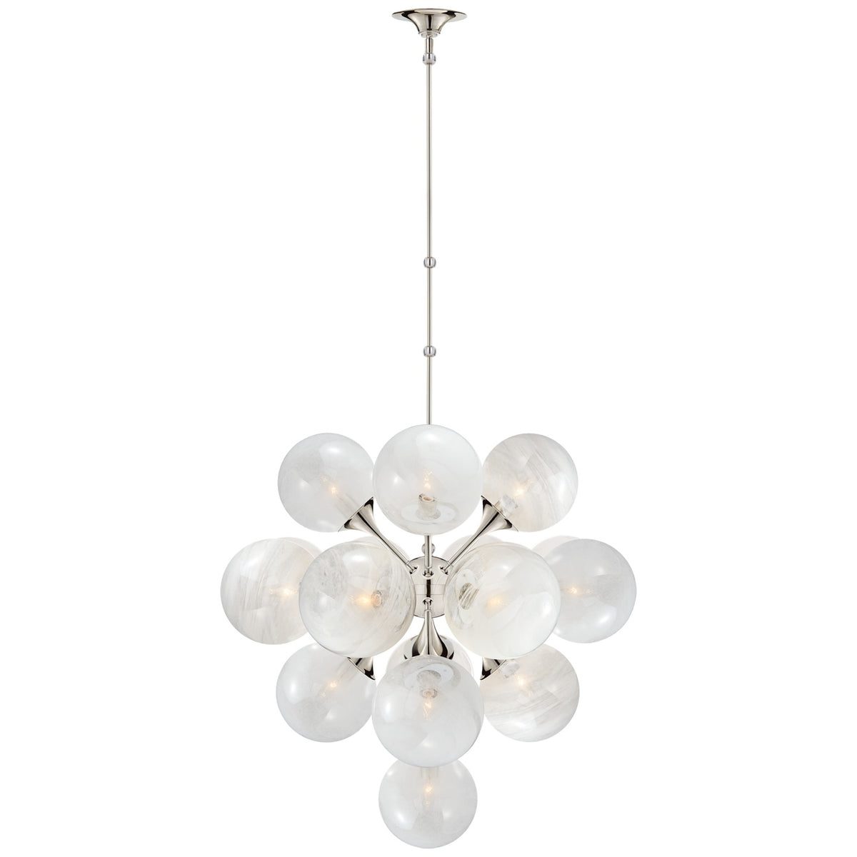 VISUAL COMFORT SIGNATURE, CRISTOL TIERED CHANDELIER, CHANDELIER LIGHT