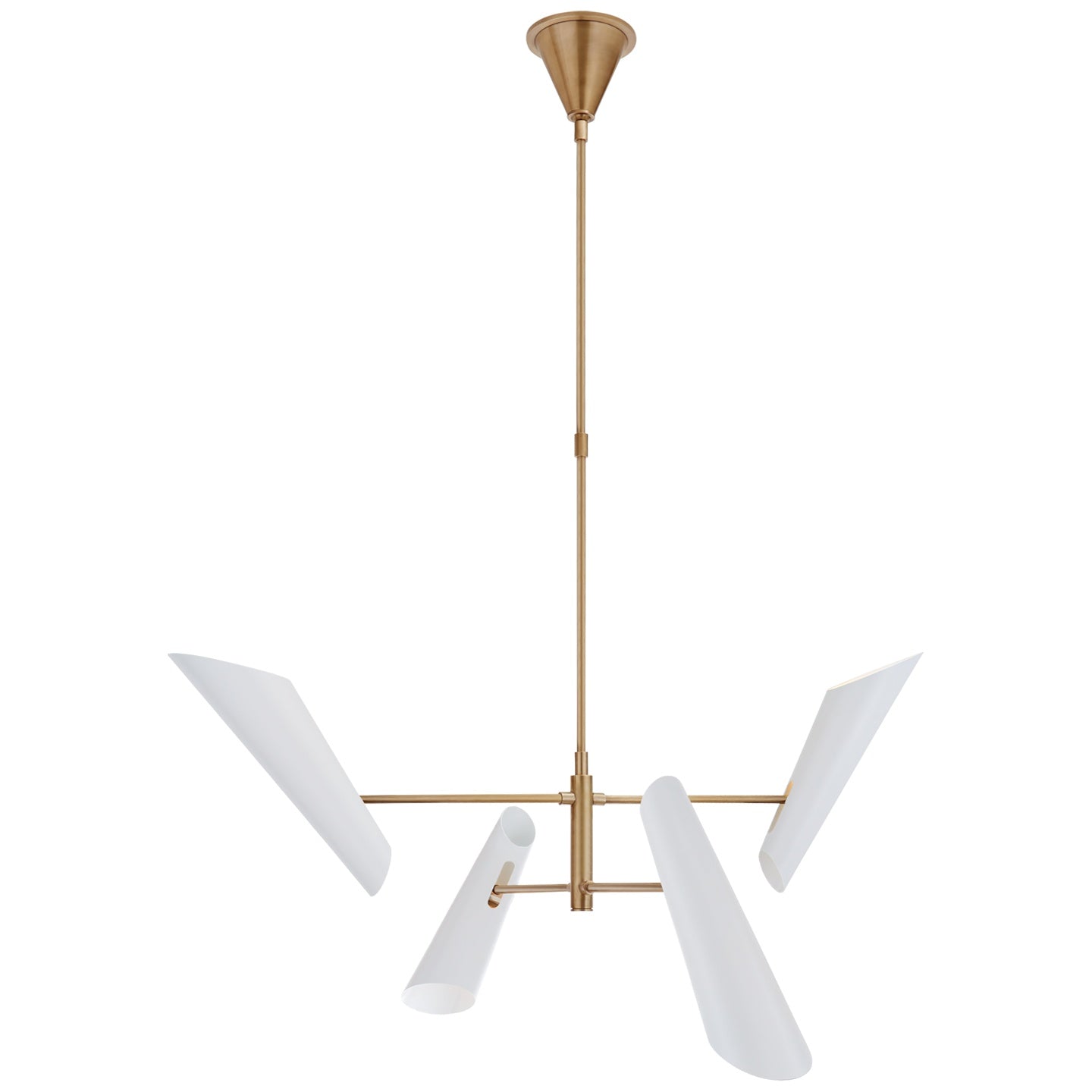 VISUAL COMFORT SIGNATURE, FRANCA PIVOTING CHANDELIER, CHANDELIER LIGHT