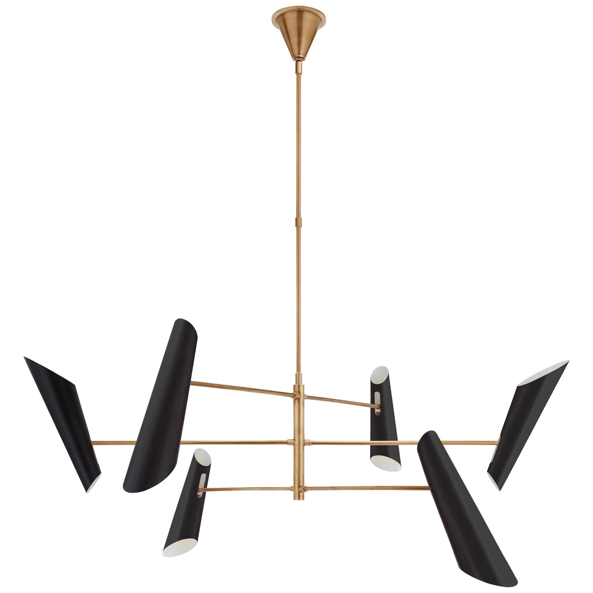 VISUAL COMFORT SIGNATURE, FRANCA PIVOTING CHANDELIER, CHANDELIER LIGHT