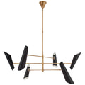 VISUAL COMFORT SIGNATURE, FRANCA PIVOTING CHANDELIER, CHANDELIER LIGHT