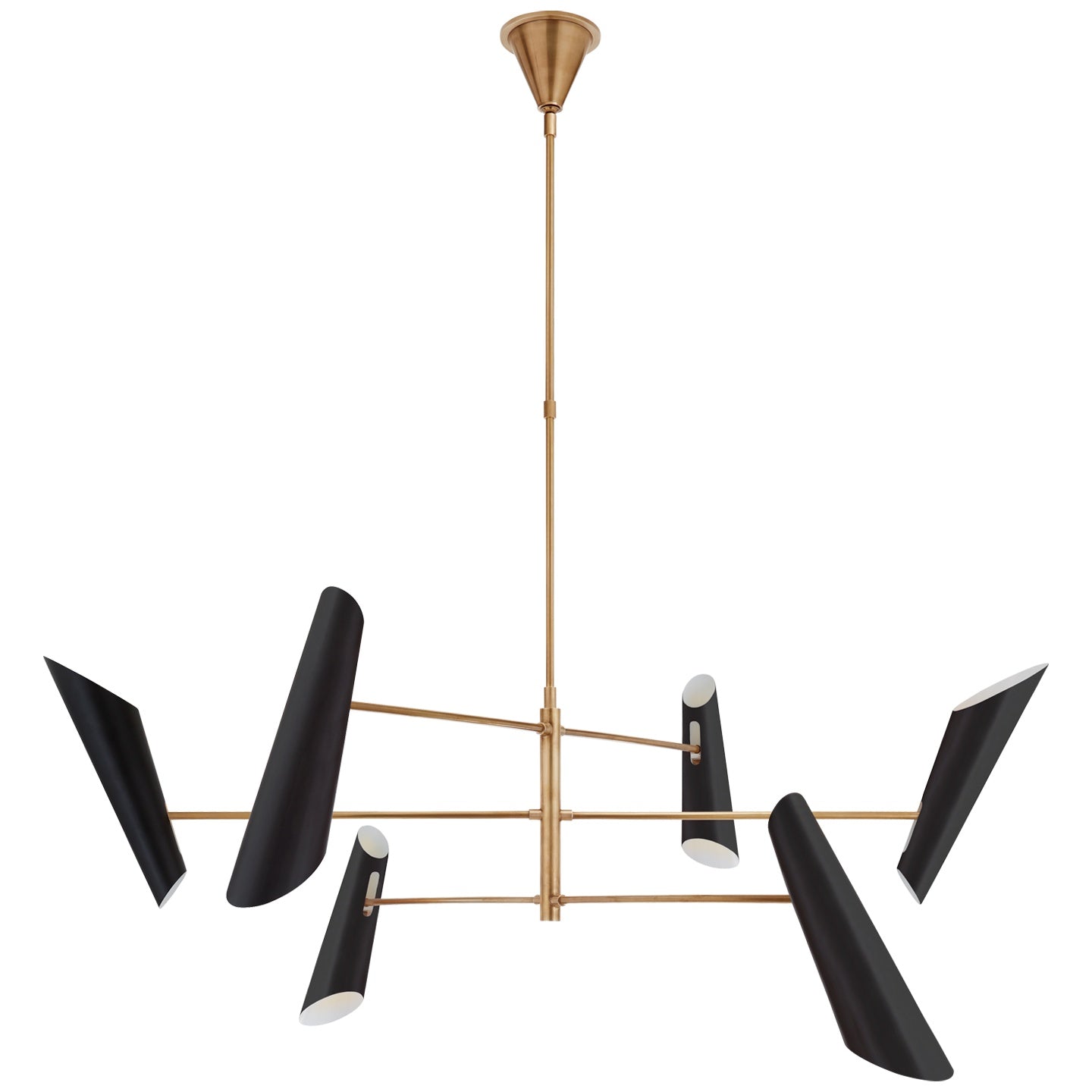 VISUAL COMFORT SIGNATURE, FRANCA PIVOTING CHANDELIER, CHANDELIER LIGHT