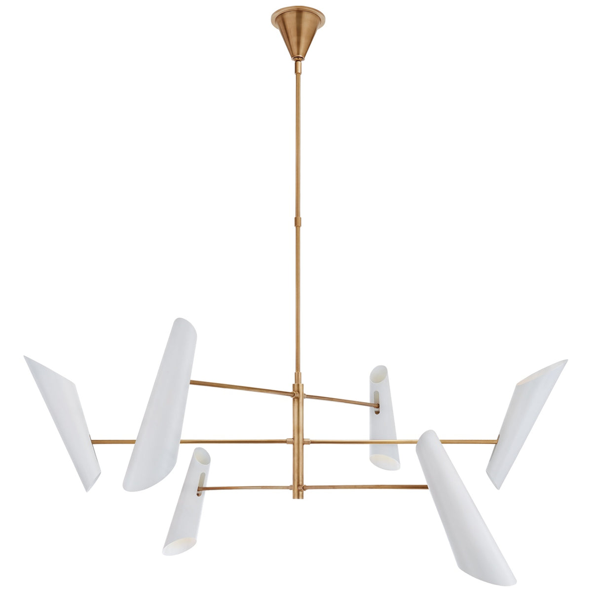 VISUAL COMFORT SIGNATURE, FRANCA PIVOTING CHANDELIER, CHANDELIER LIGHT