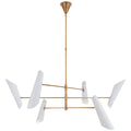 VISUAL COMFORT SIGNATURE, FRANCA PIVOTING CHANDELIER, CHANDELIER LIGHT