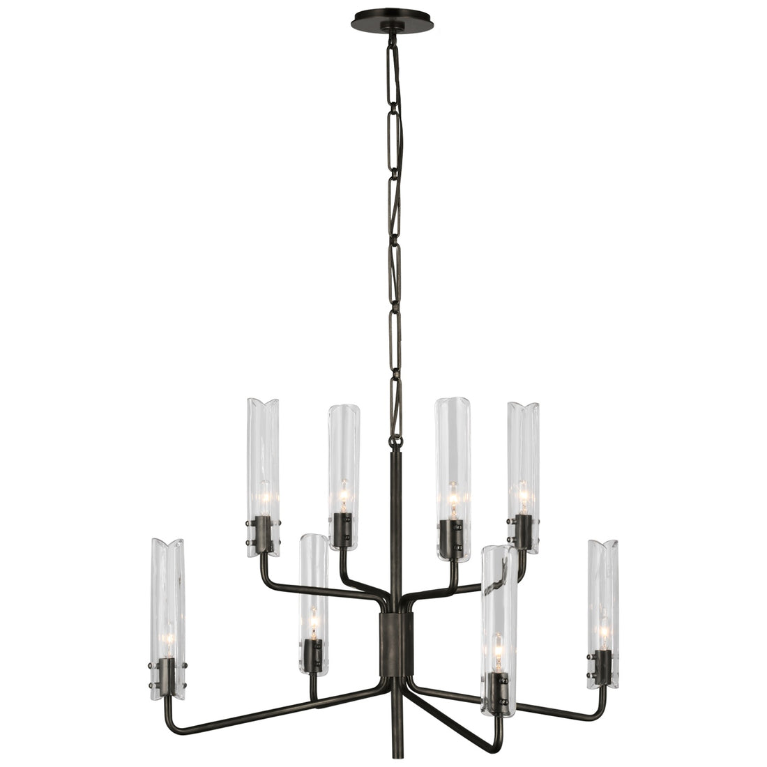 VISUAL COMFORT SIGNATURE, CASORIA TWO-TIER CHANDELIER, CHANDELIER LIGHT
