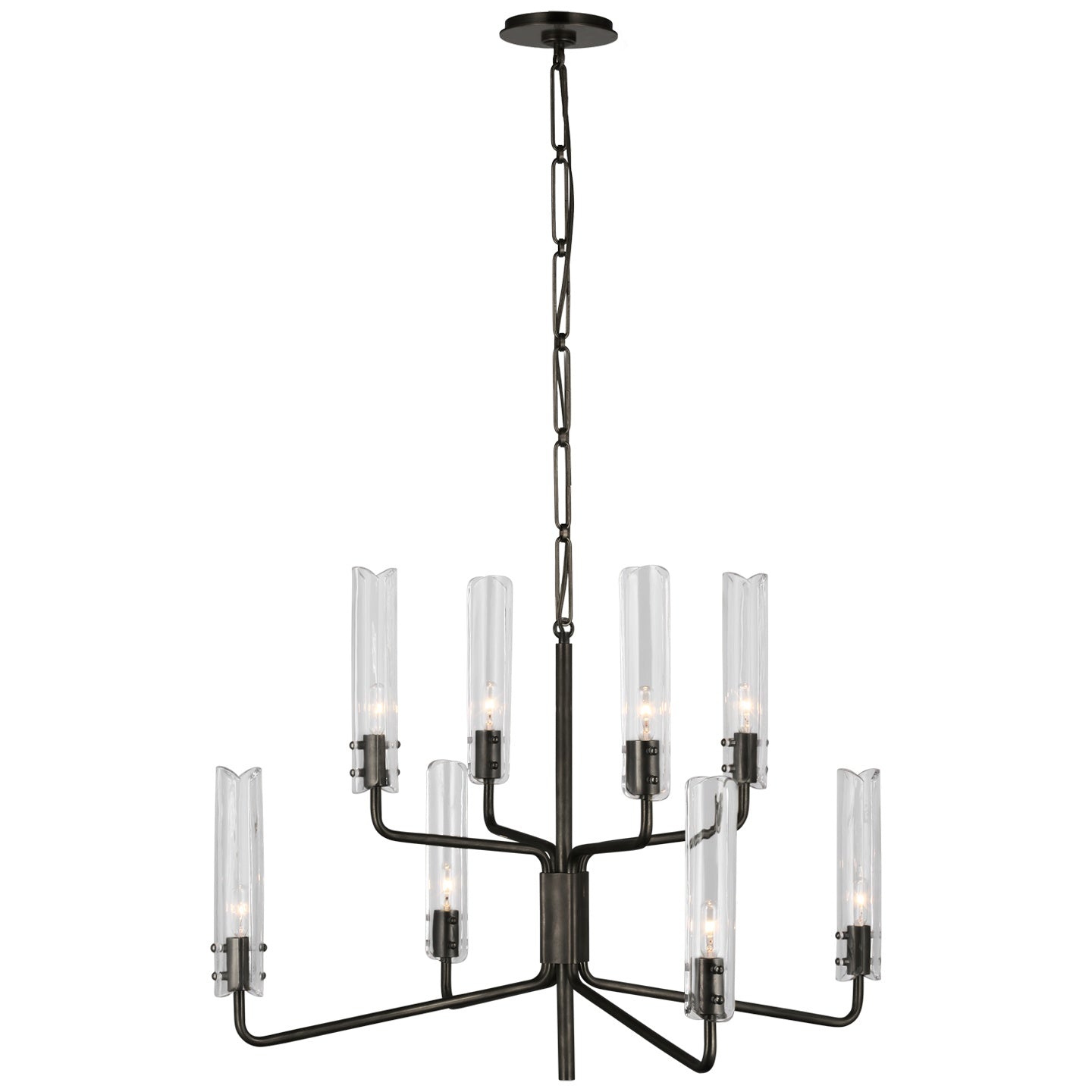 VISUAL COMFORT SIGNATURE, CASORIA TWO-TIER CHANDELIER, CHANDELIER LIGHT
