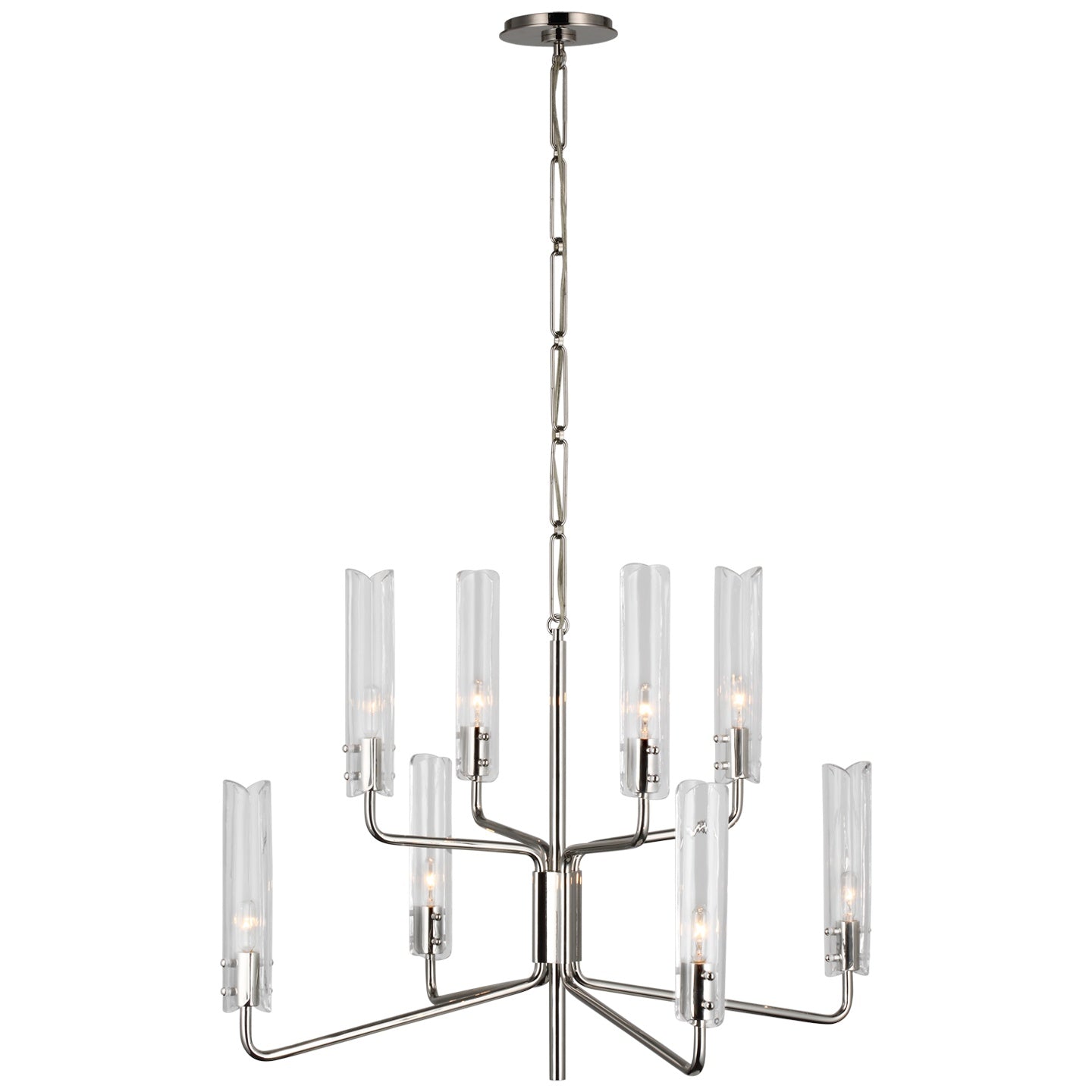 VISUAL COMFORT SIGNATURE, CASORIA TWO-TIER CHANDELIER, CHANDELIER LIGHT