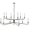 VISUAL COMFORT SIGNATURE, CASORIA GRANDE TWO TIER CHANDELIER, CHANDELIER LIGHT