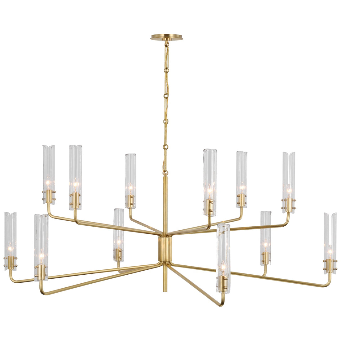VISUAL COMFORT SIGNATURE, CASORIA GRANDE TWO TIER CHANDELIER, CHANDELIER LIGHT