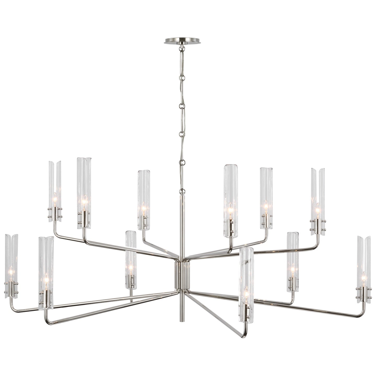 VISUAL COMFORT SIGNATURE, CASORIA GRANDE TWO TIER CHANDELIER, CHANDELIER LIGHT
