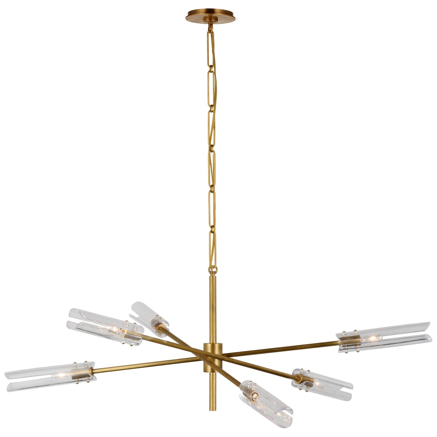 VISUAL COMFORT SIGNATURE, CASORIA XL RADIAL CHANDELIER, CHANDELIER LIGHT
