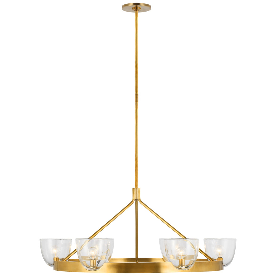 VISUAL COMFORT SIGNATURE, CAROLA RING CHANDELIER, CHANDELIER LIGHT