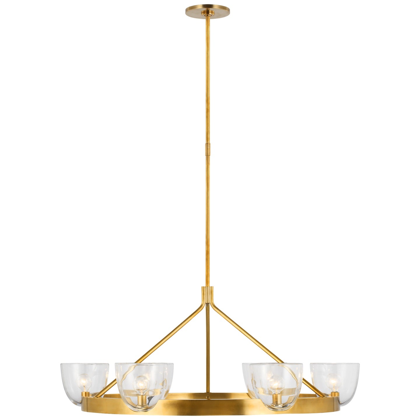 VISUAL COMFORT SIGNATURE, CAROLA RING CHANDELIER, CHANDELIER LIGHT