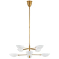 VISUAL COMFORT SIGNATURE, GRAPHIC TWO-TIER CHANDELIER, CHANDELIER LIGHT
