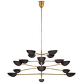 VISUAL COMFORT SIGNATURE, GRAPHIC GRANDE FOUR-TIER CHANDELIER, CHANDELIER LIGHT