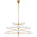 VISUAL COMFORT SIGNATURE, GRAPHIC GRANDE FOUR-TIER CHANDELIER, CHANDELIER LIGHT