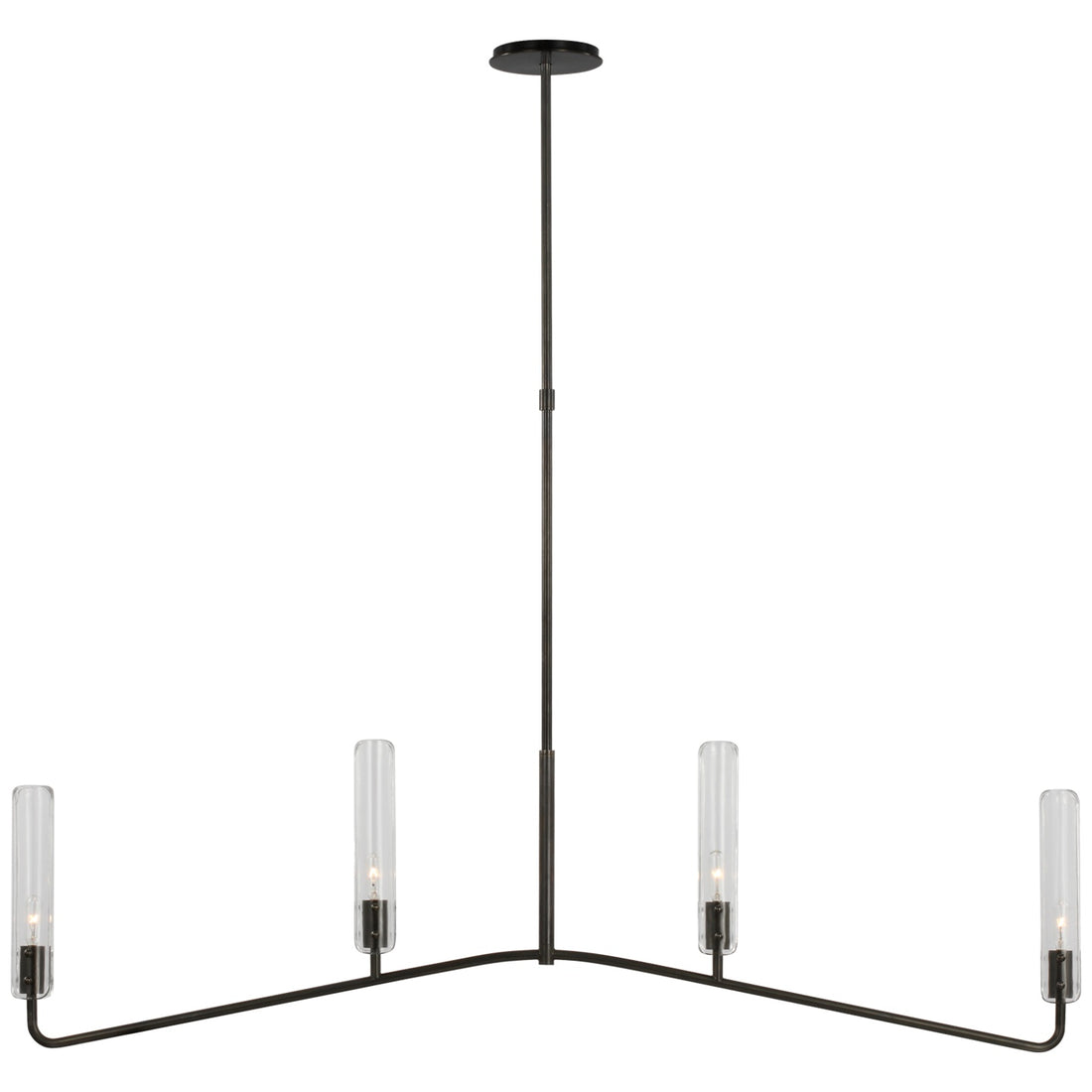 VISUAL COMFORT SIGNATURE, CASORIA LINEAR CHANDELIER, LINEAR LIGHT