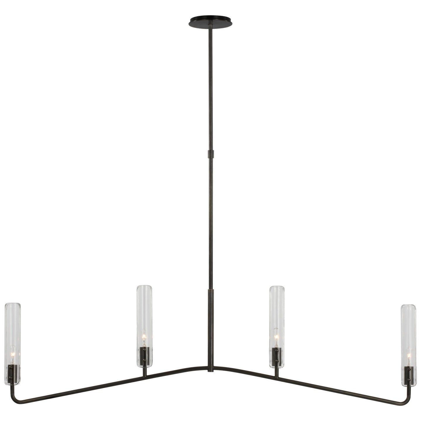 VISUAL COMFORT SIGNATURE, CASORIA LINEAR CHANDELIER, LINEAR LIGHT