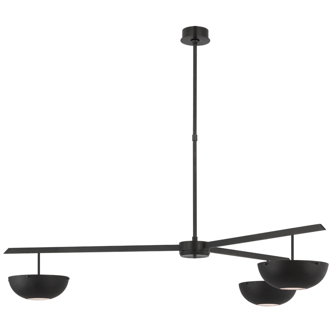 VISUAL COMFORT SIGNATURE, VALENCIA THREE LIGHT CHANDELIER, CHANDELIER LIGHT