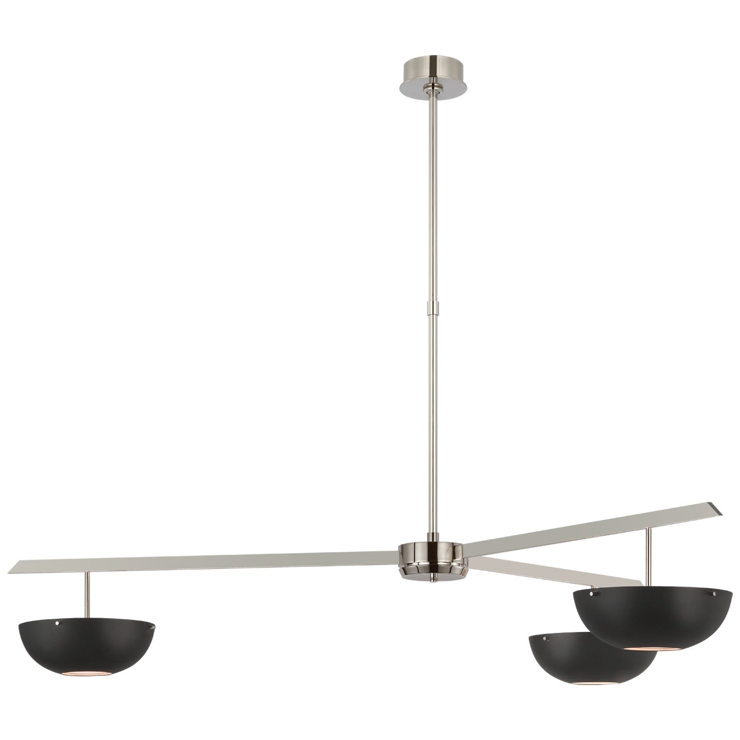VISUAL COMFORT SIGNATURE, VALENCIA THREE LIGHT CHANDELIER, CHANDELIER LIGHT