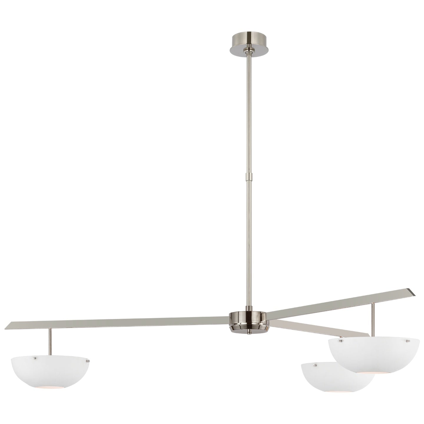 VISUAL COMFORT SIGNATURE, VALENCIA THREE LIGHT CHANDELIER, CHANDELIER LIGHT