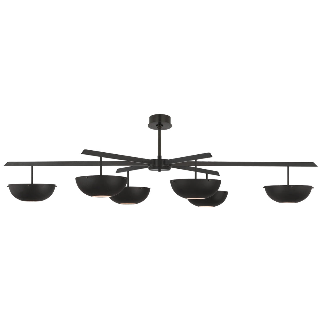 VISUAL COMFORT SIGNATURE, VALENCIA GRANDE SIX LIGHT CHANDELIER, CHANDELIER LIGHT