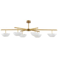 VISUAL COMFORT SIGNATURE, VALENCIA GRANDE SIX LIGHT CHANDELIER, CHANDELIER LIGHT