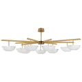 VISUAL COMFORT SIGNATURE, VALENCIA GRANDE NINE LIGHT CHANDELIER, CHANDELIER LIGHT