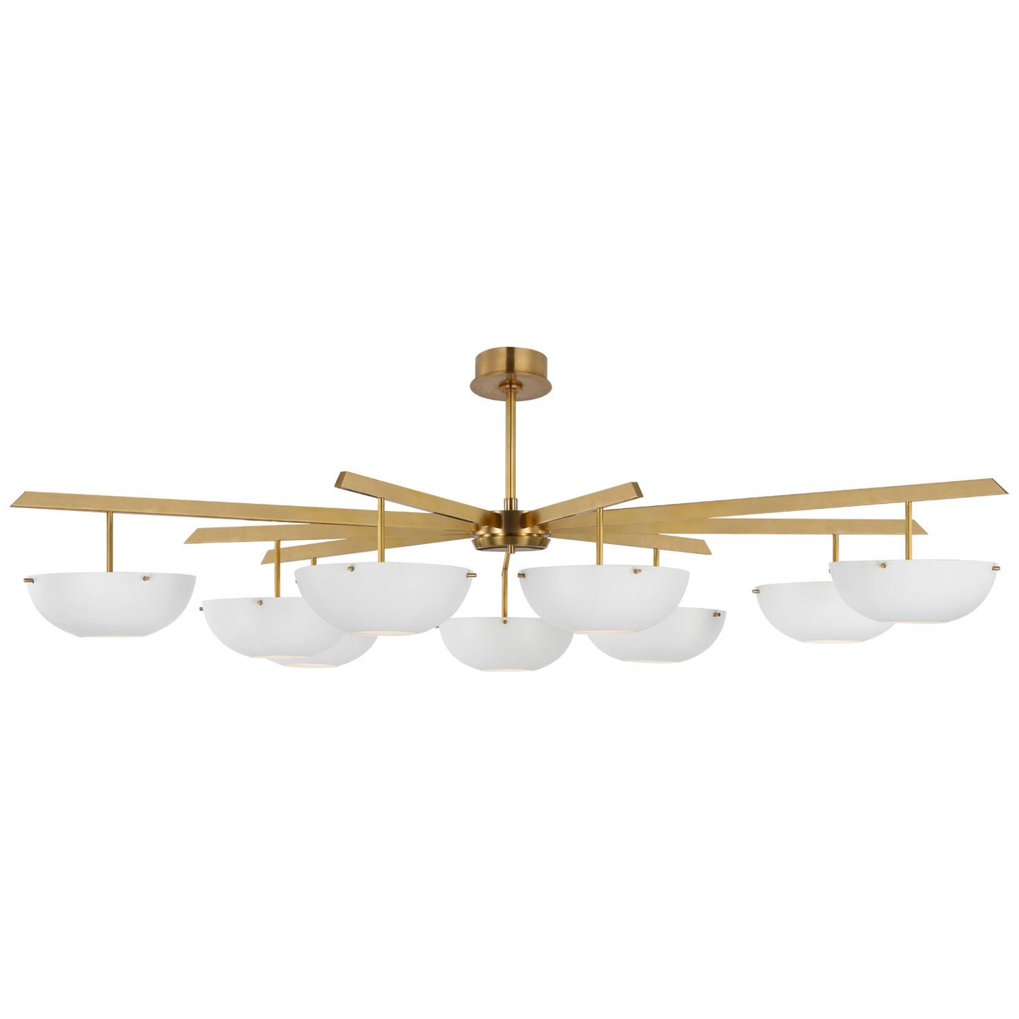 VISUAL COMFORT SIGNATURE, VALENCIA GRANDE NINE LIGHT CHANDELIER, CHANDELIER LIGHT