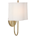 VISUAL COMFORT SIGNATURE, SIMPLE SCALLOP WALL SCONCE, WALL SCONCES
