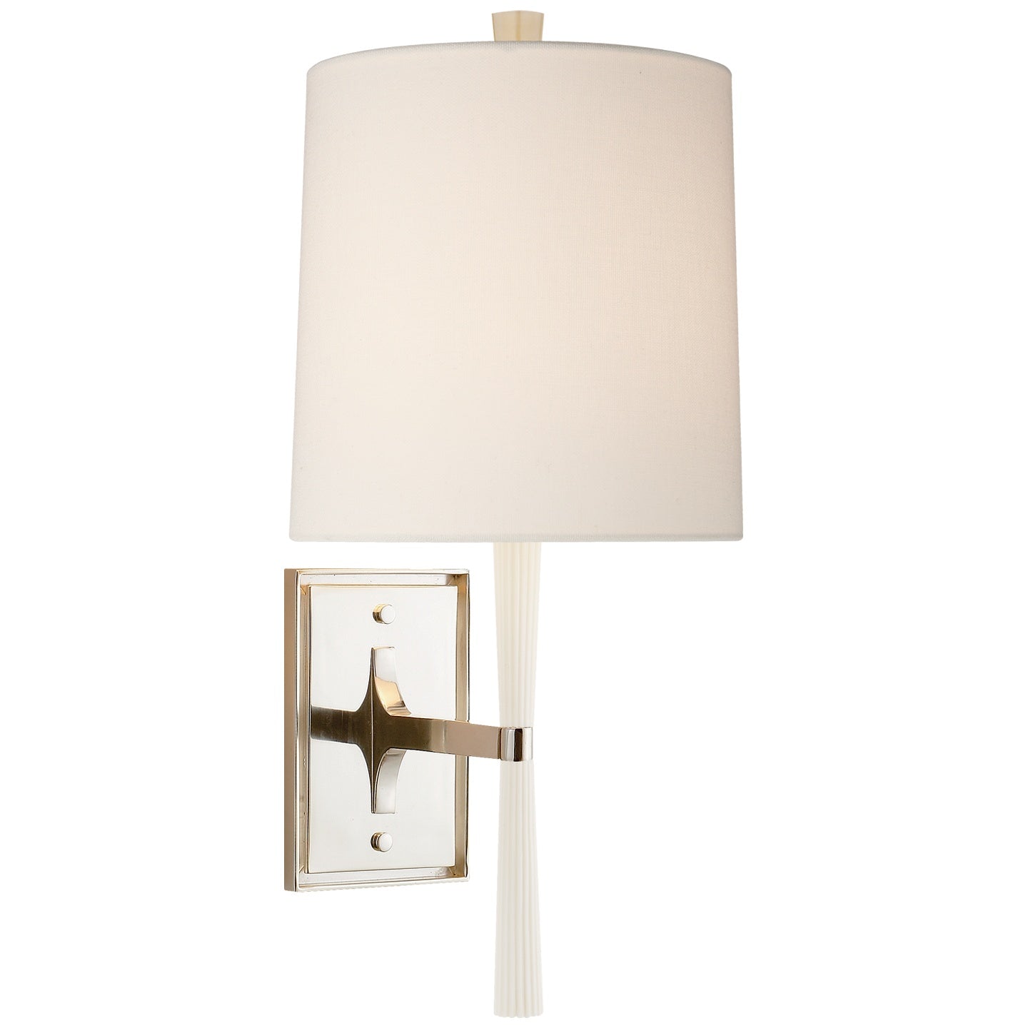 VISUAL COMFORT SIGNATURE, REFINED RIB SCONCE, WALL SCONCES