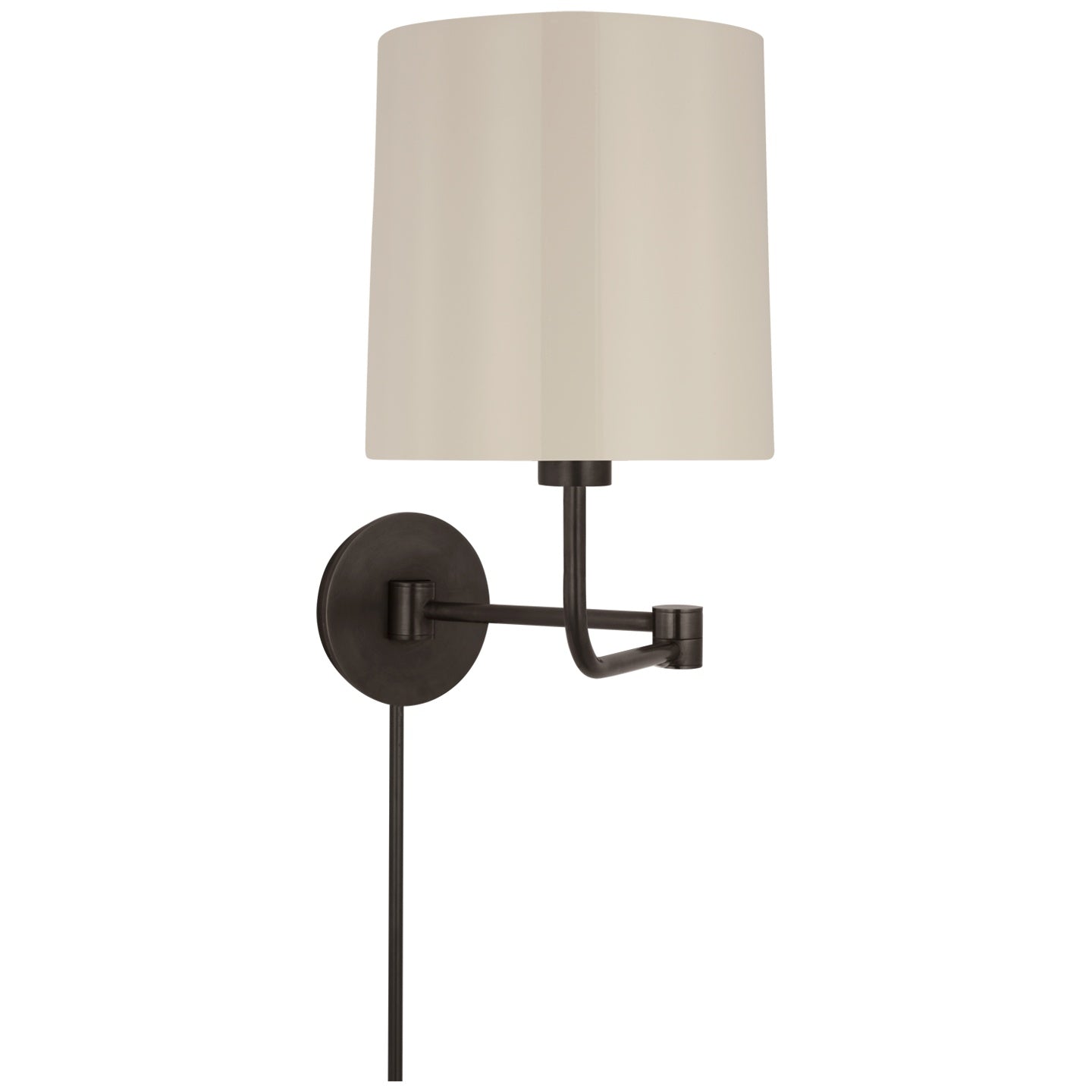 VISUAL COMFORT SIGNATURE, GO LIGHTLY SWING ARM WALL LIGHT, WALL SCONCES