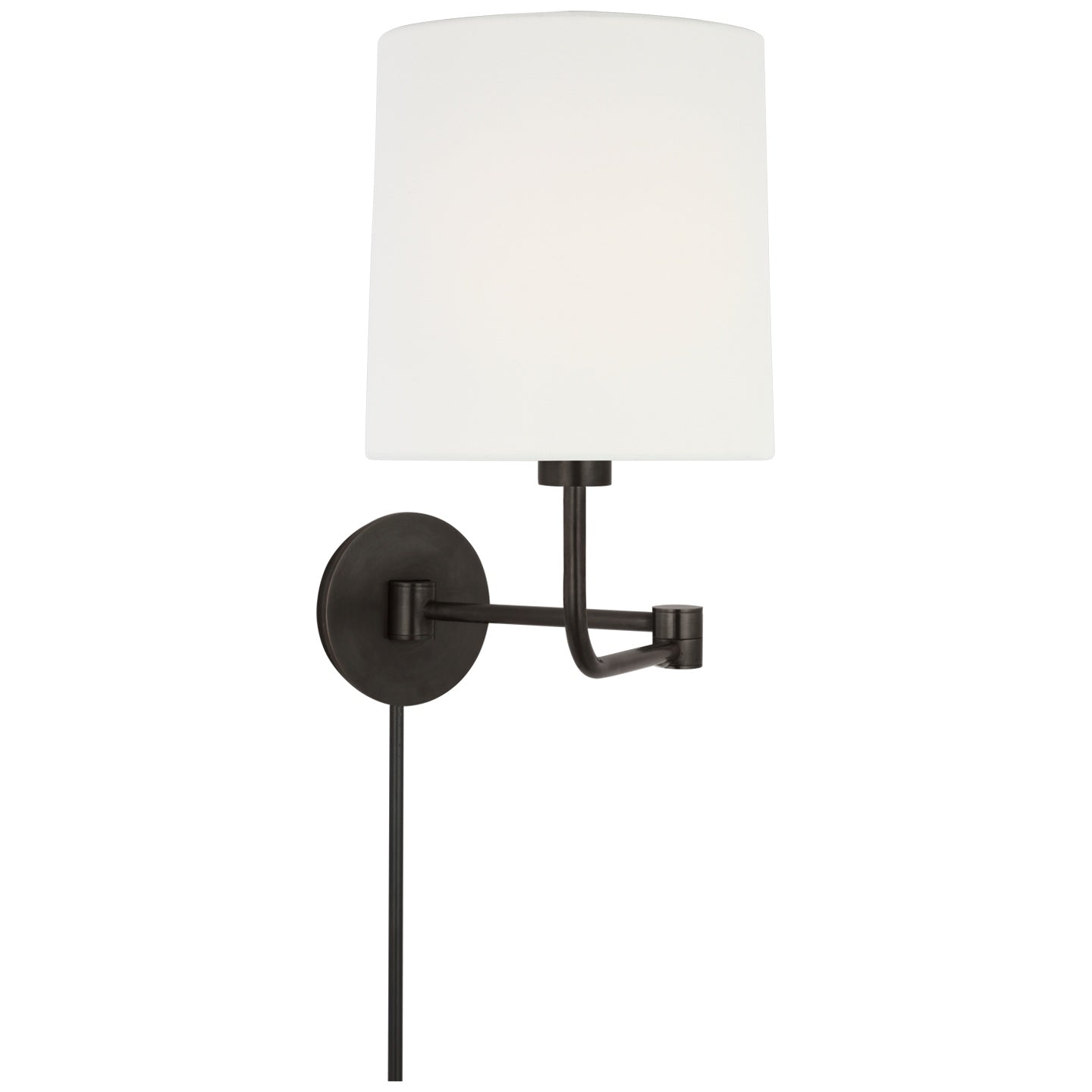 VISUAL COMFORT SIGNATURE, GO LIGHTLY SWING ARM WALL LIGHT, WALL SCONCES