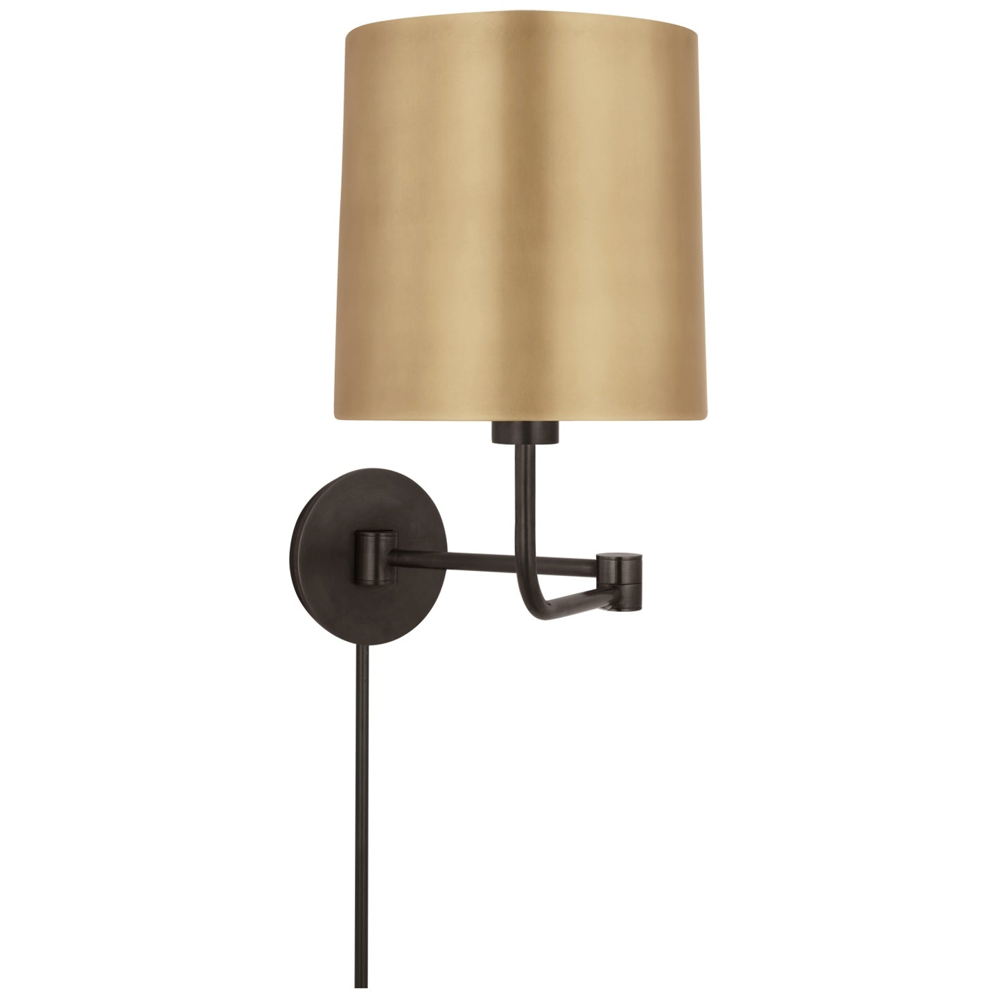 VISUAL COMFORT SIGNATURE, GO LIGHTLY SWING ARM WALL LIGHT, WALL SCONCES