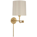 VISUAL COMFORT SIGNATURE, GO LIGHTLY SWING ARM WALL LIGHT, WALL SCONCES