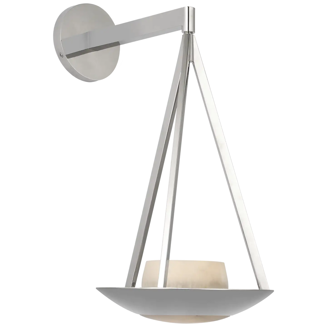 VISUAL COMFORT SIGNATURE, DIVINA FLOATING BOWL SCONCE, WALL SCONCES