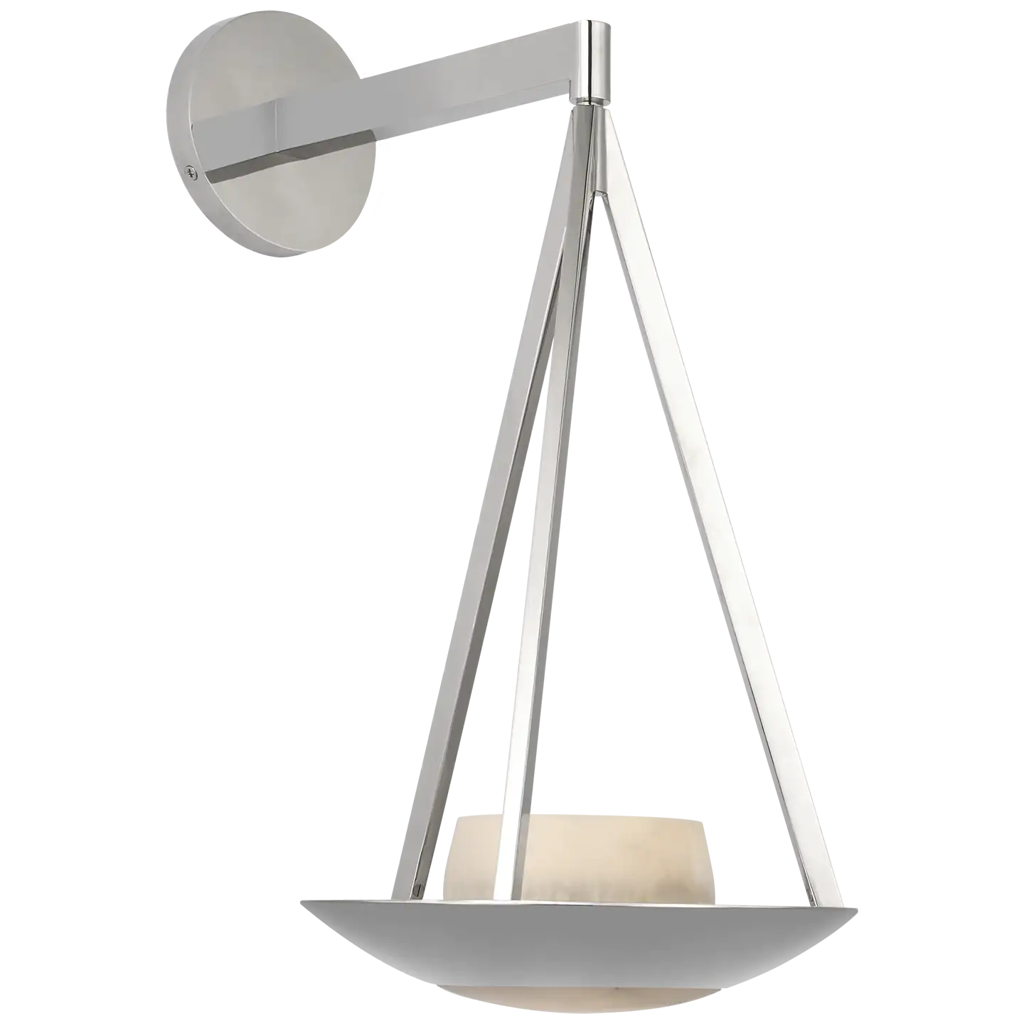 VISUAL COMFORT SIGNATURE, DIVINA FLOATING BOWL SCONCE, WALL SCONCES
