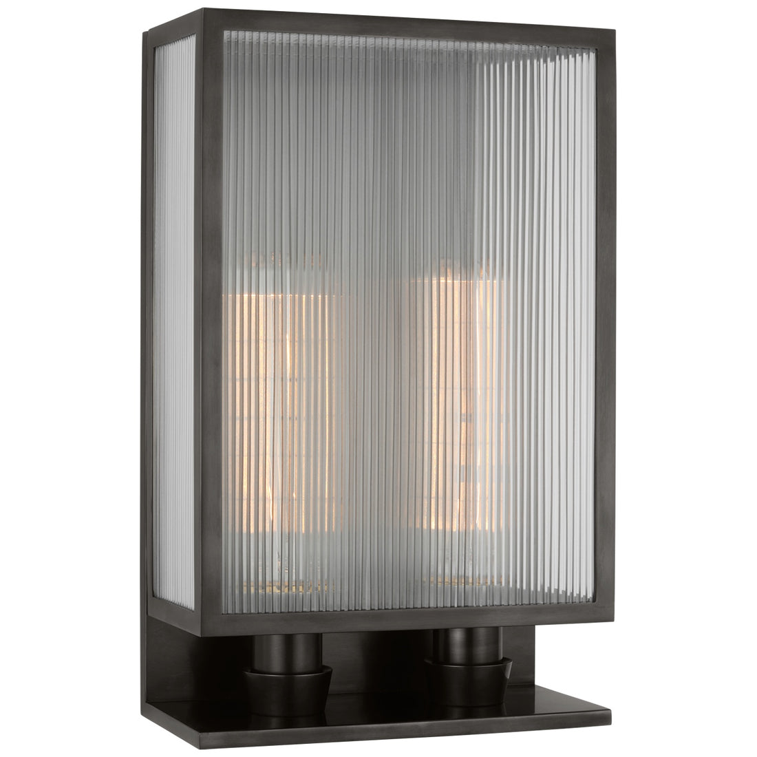 VISUAL COMFORT SIGNATURE, YORK DOUBLE BOX SCONCE, WALL SCONCES
