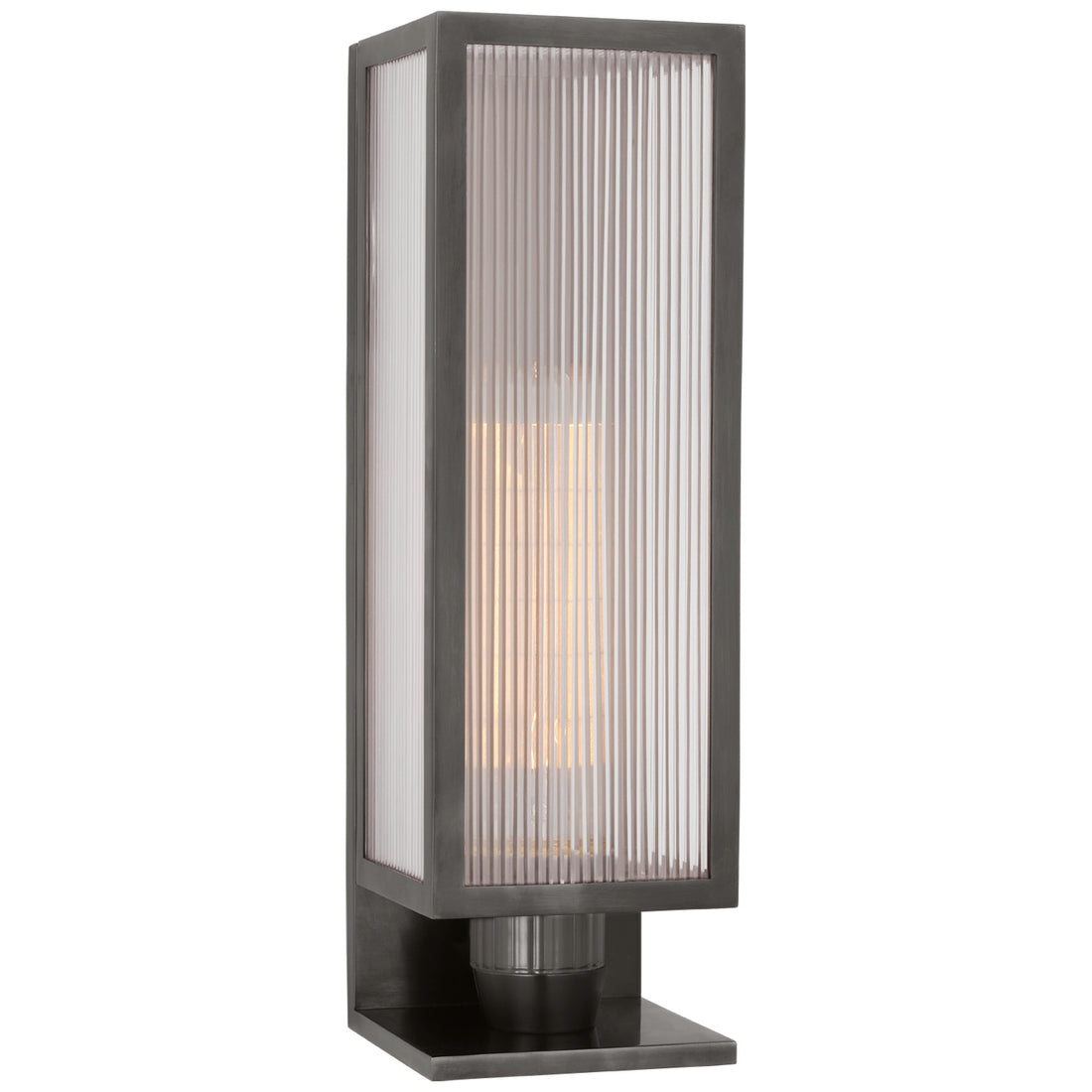 VISUAL COMFORT SIGNATURE, YORK SINGLE BOX OUTDOOR SCONCE, OUTDOOR WALL LIGHTS