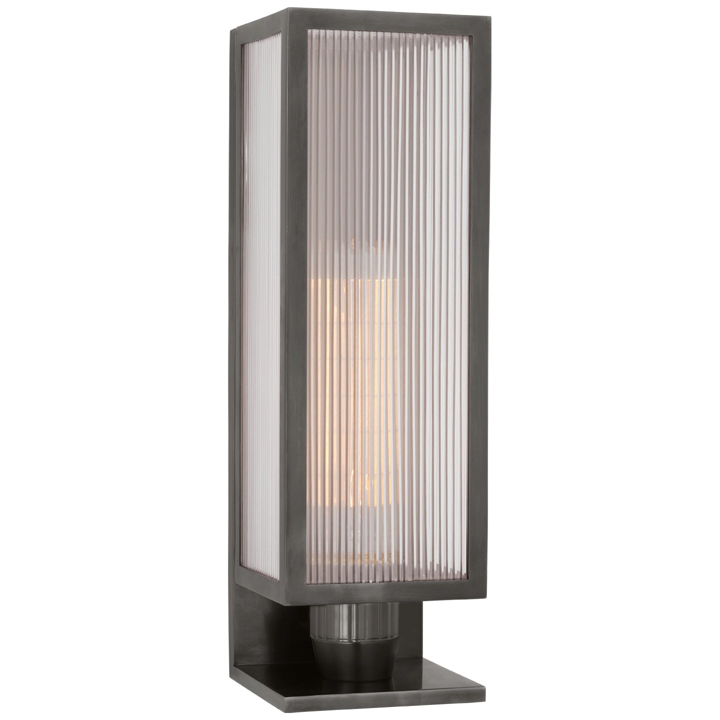 VISUAL COMFORT SIGNATURE, YORK SINGLE BOX OUTDOOR SCONCE, OUTDOOR WALL LIGHTS
