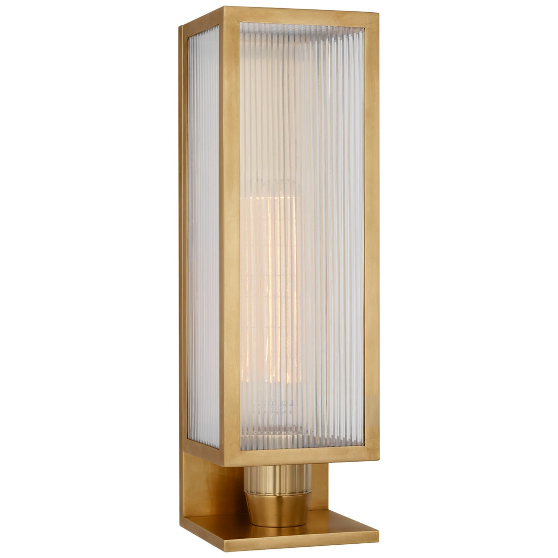 VISUAL COMFORT SIGNATURE, YORK SINGLE BOX OUTDOOR SCONCE, OUTDOOR WALL LIGHTS