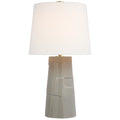 VISUAL COMFORT SIGNATURE, BRAQUE DEBOSSED TABLE LAMP, TABLE LAMPS