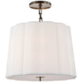 VISUAL COMFORT SIGNATURE, SIMPLE SCALLOP HANGING SHADE, PENDANT LIGHT SHADES